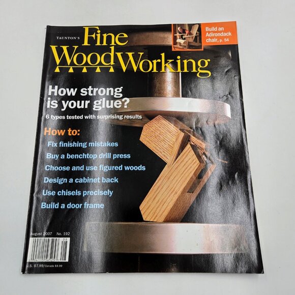Tauton’s Fine Woodworking Magazine Lot February April June August October Decemb - Picture 12 of 15